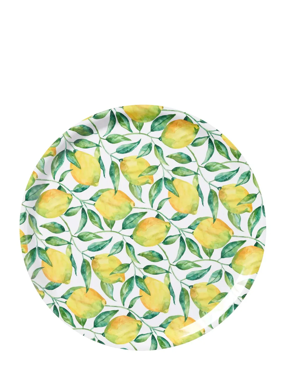 Round Tray, Lemon tree