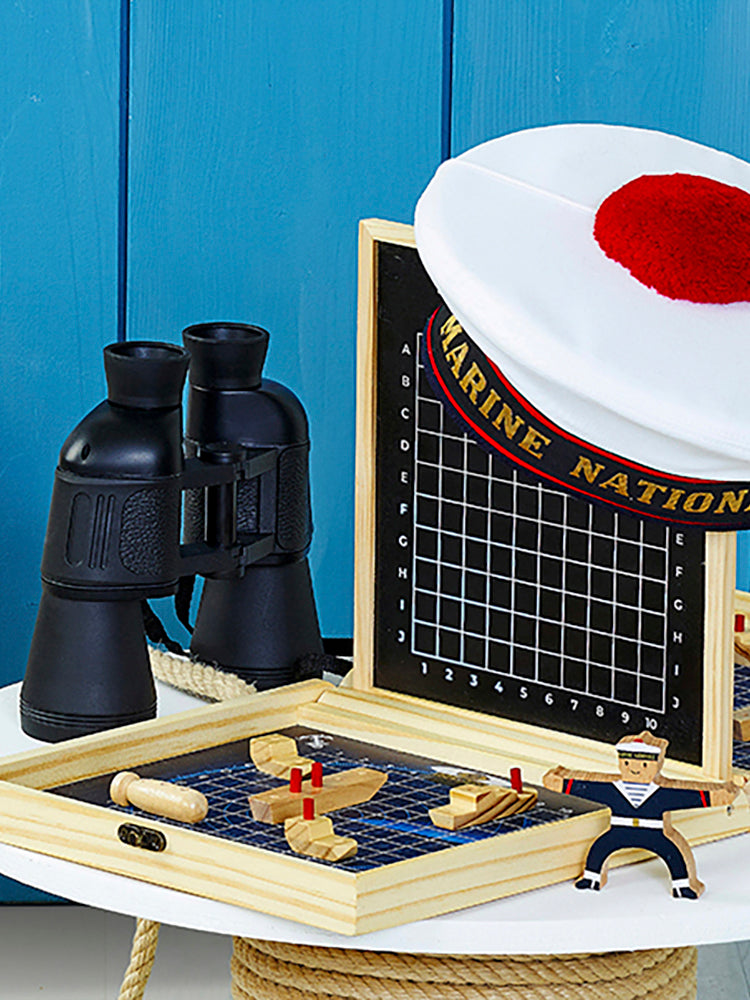 Wooden Battleship game
