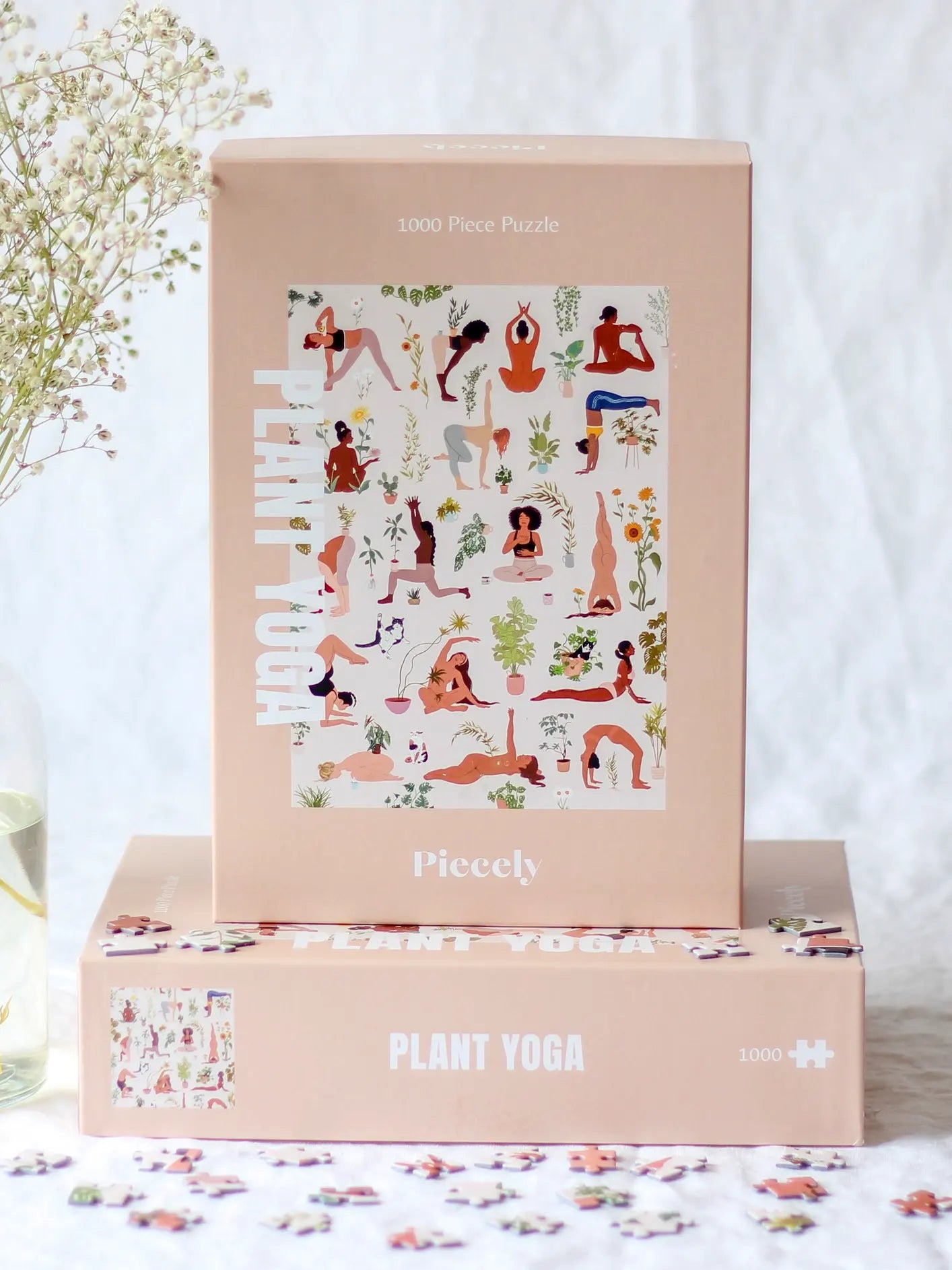 Plant Yoga puzzle, 1000 pieces