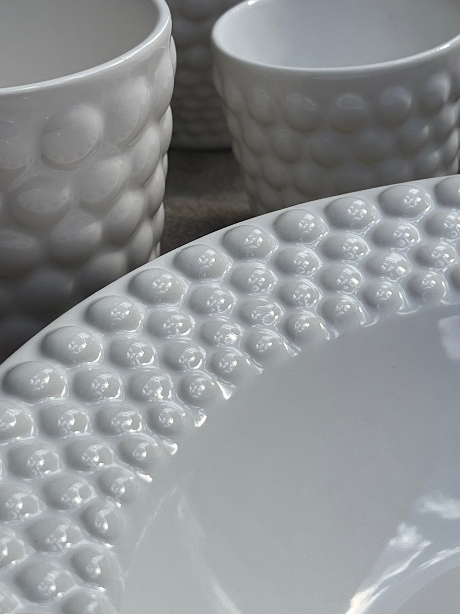 Bubbles Soup Plate, white (25cm / 60cl)