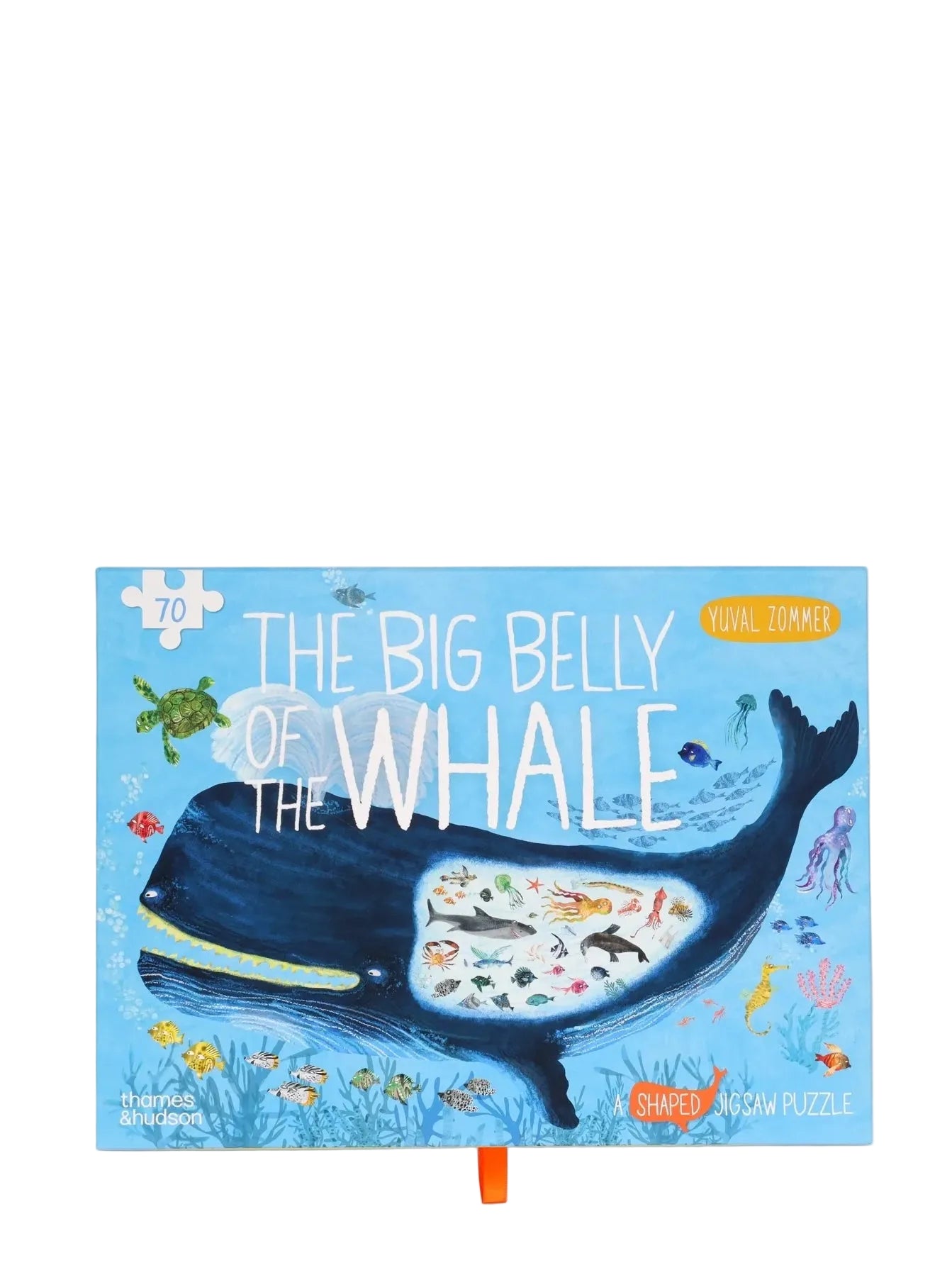 The Big Belly of the Whale shaped jigsaw puzzle (70 pieces)