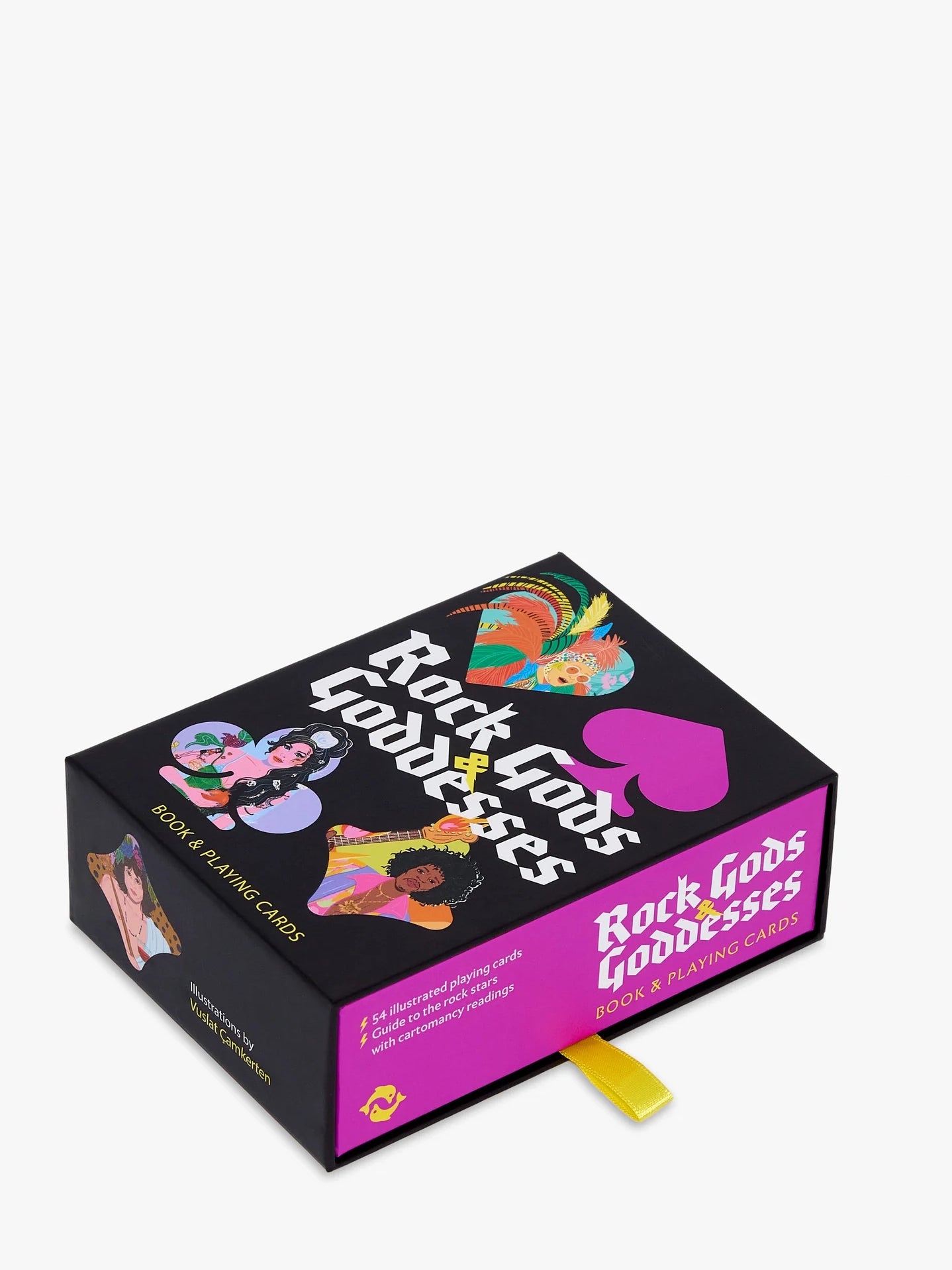 Rock gods & goddesses book & playing cards