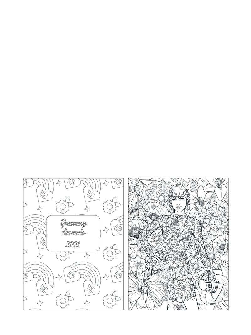 Colour In Taylor: An unofficial Taylor Swift colouring and sticker book