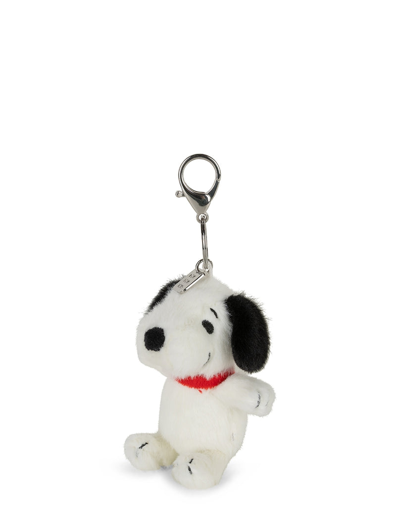 Snoopy Lucky fuzzy keychain, cream (10 cm)