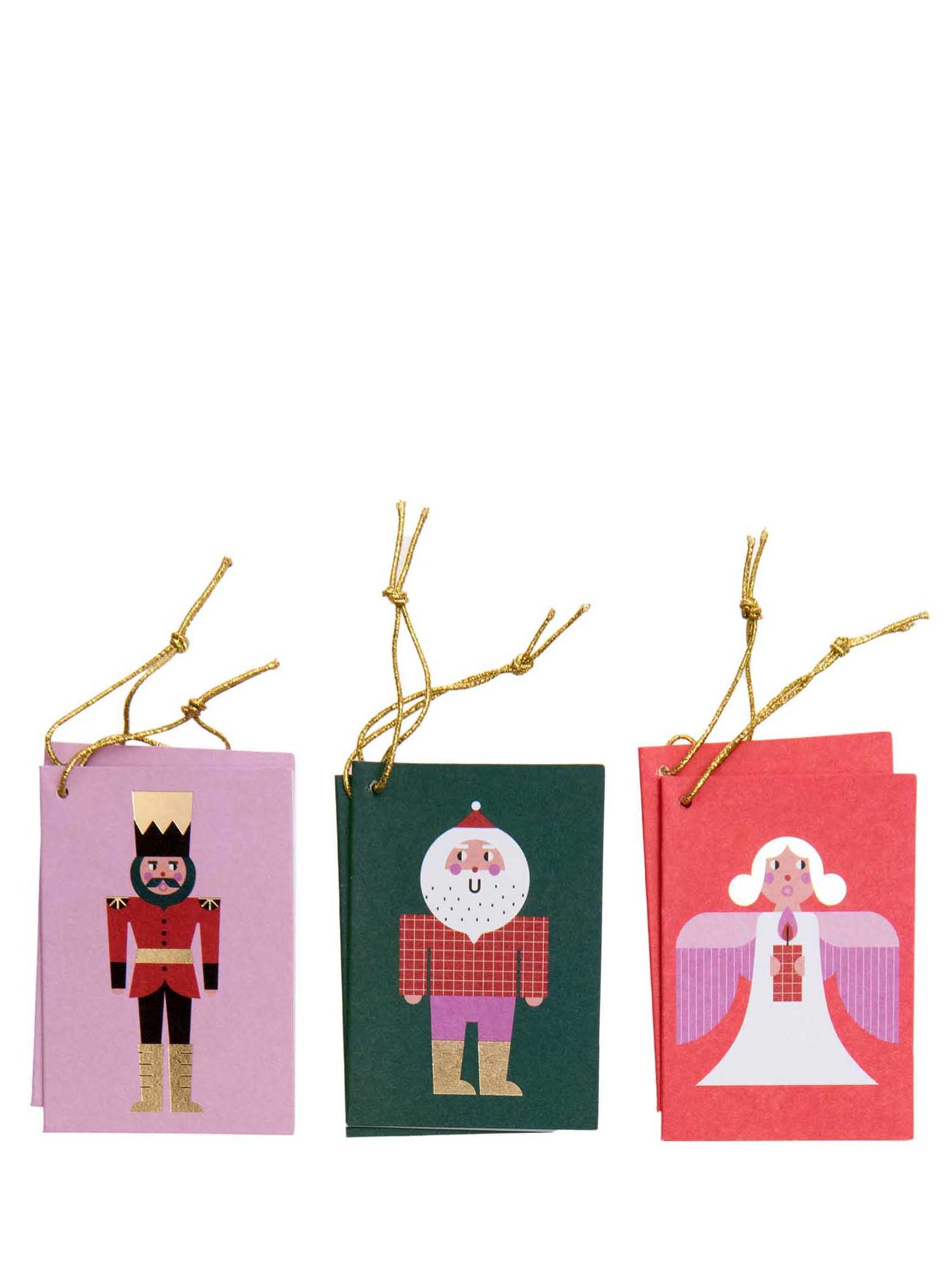 Gift tags Figures (6 pcs)