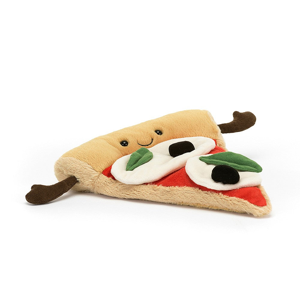 Amuseable pizza slice