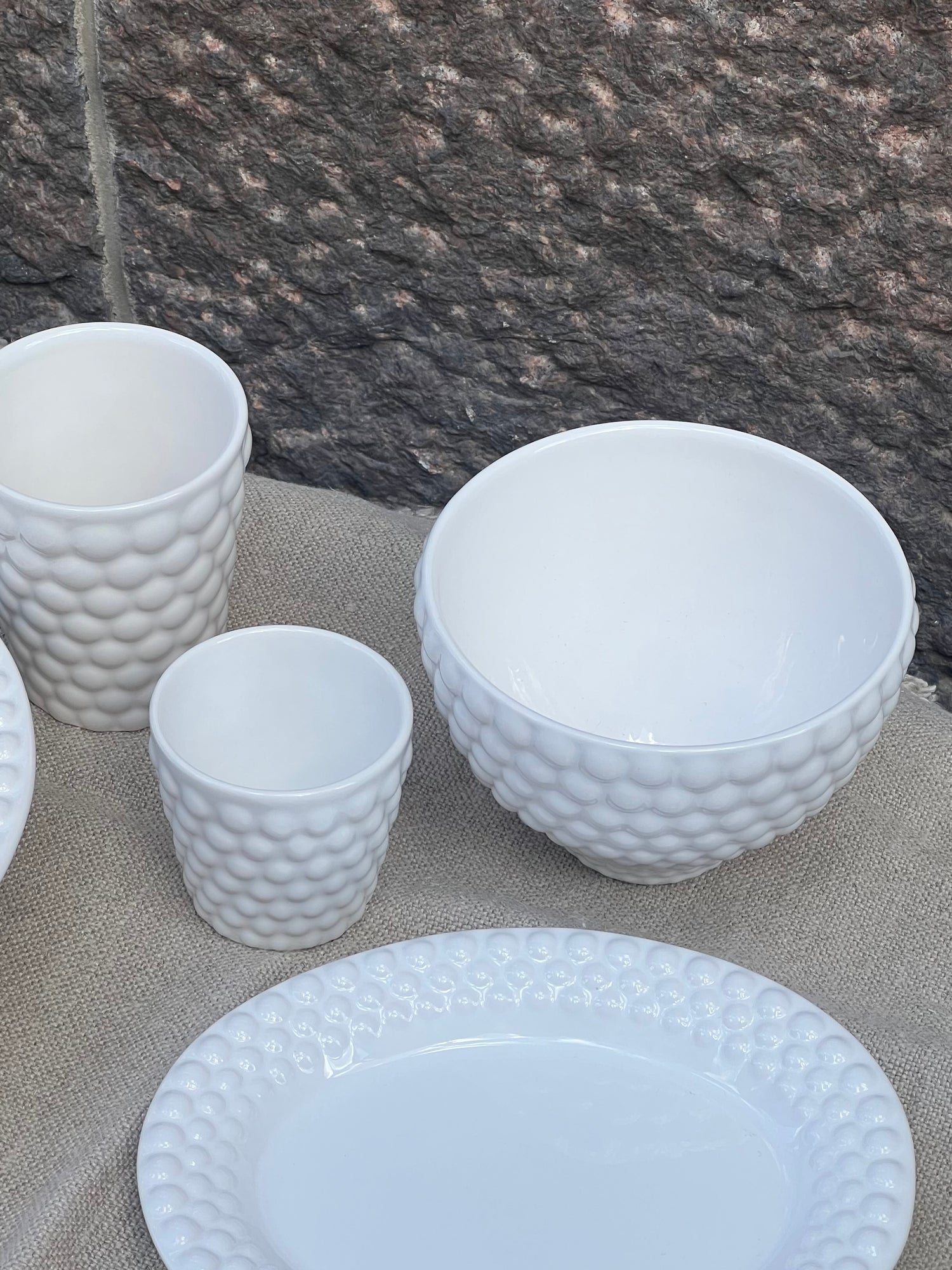Bubbles espresso cup, white (10cl)