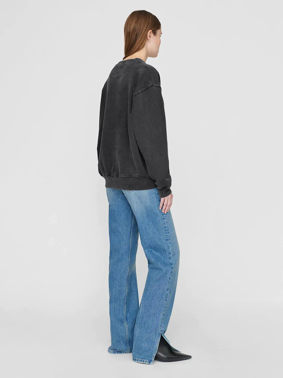 Ramona sweatshirt Los Angeles, washed black
