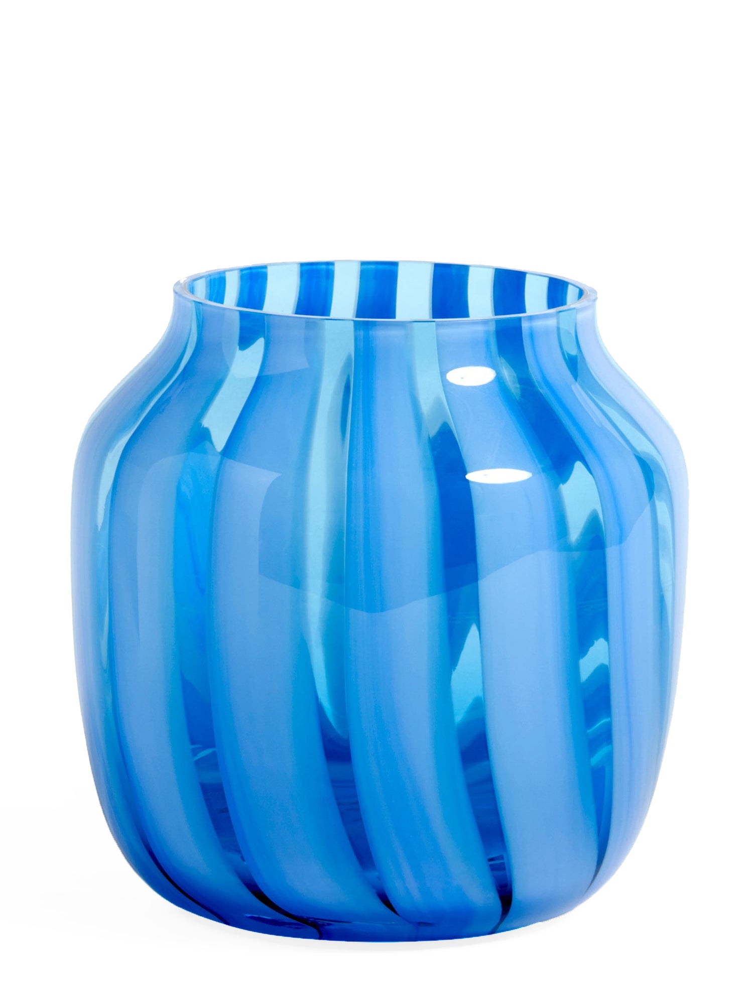 Juice Vase Wide, light blue