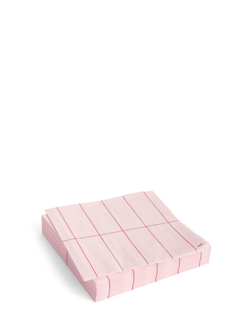 Lunch pattern paper napkins, multiple colours