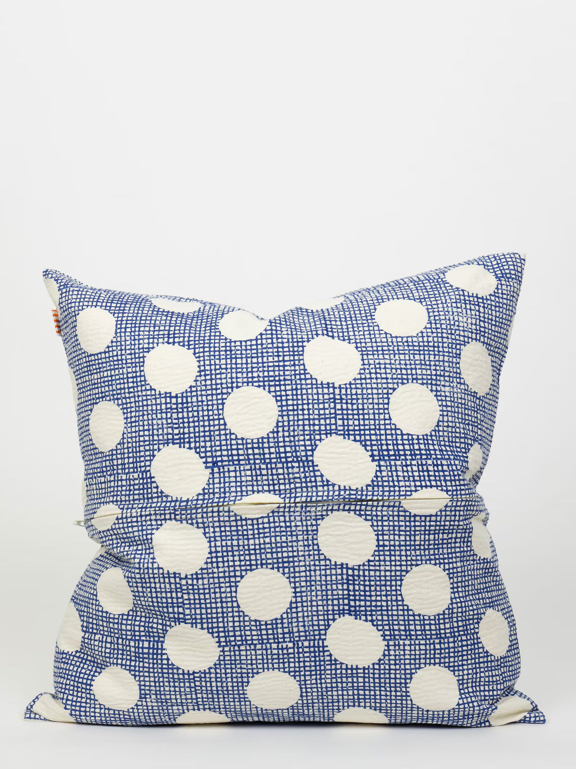 Astrid dots cushion cover, blue (50x50 cm)