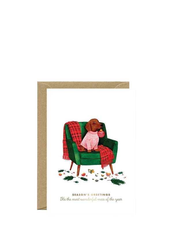 Mess of the year christmas card
