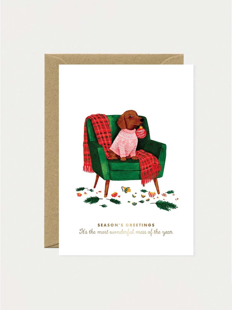 Mess of the year christmas card