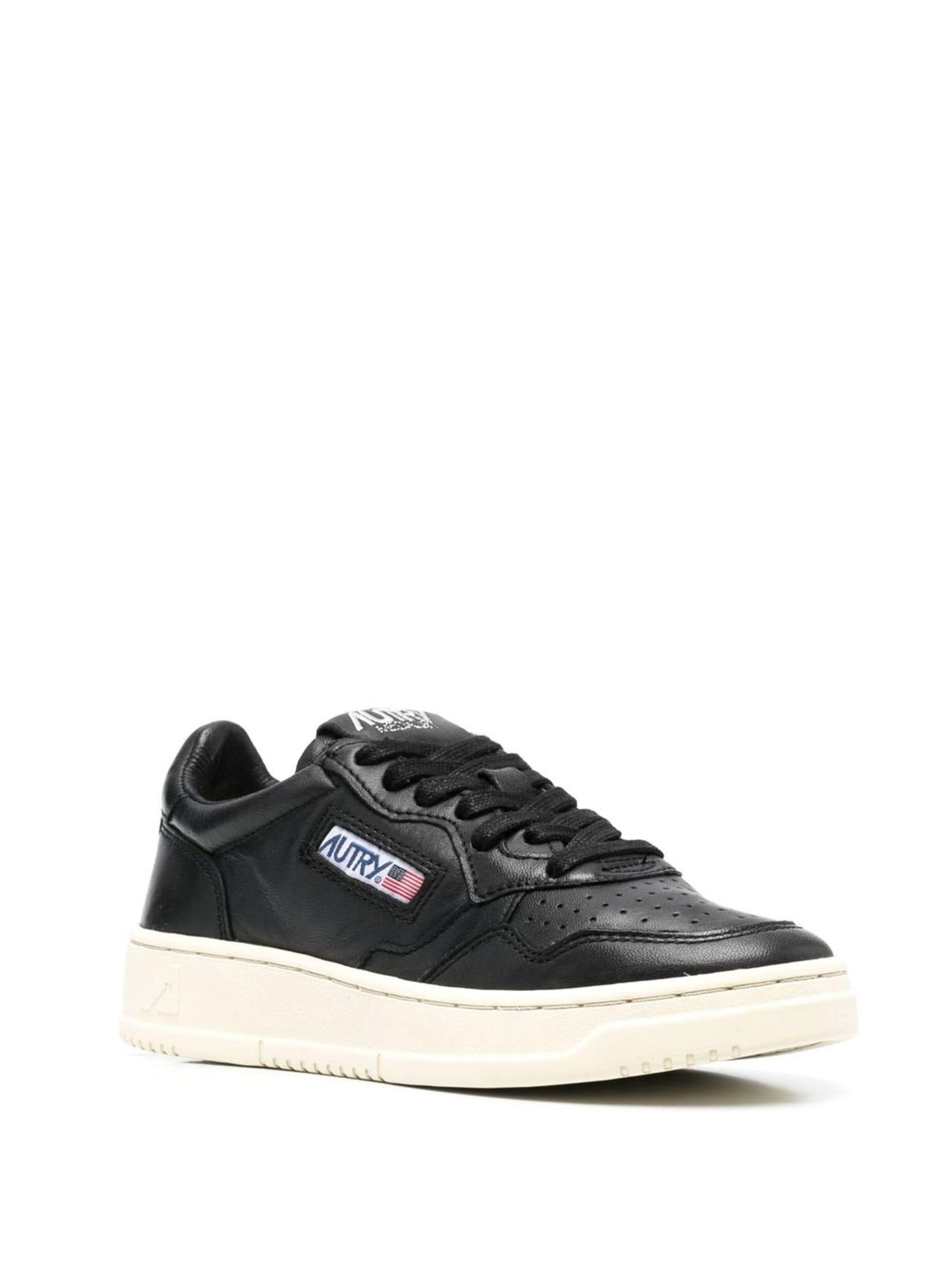 Medalist low sneakers, goat-goat black