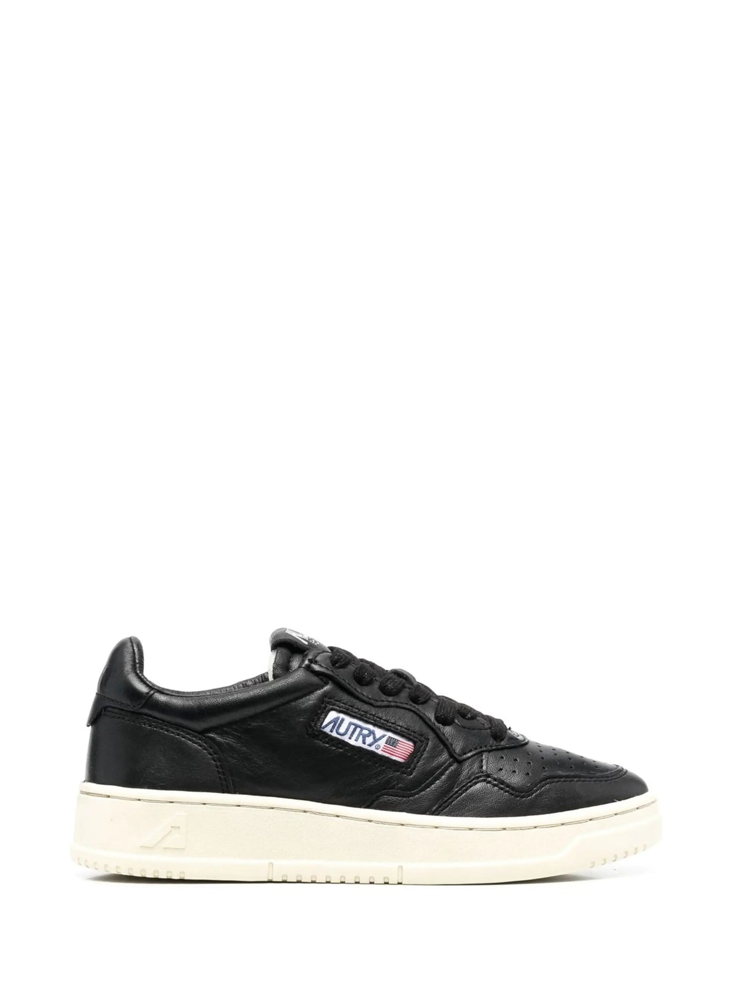 Medalist low sneakers, goat-goat black