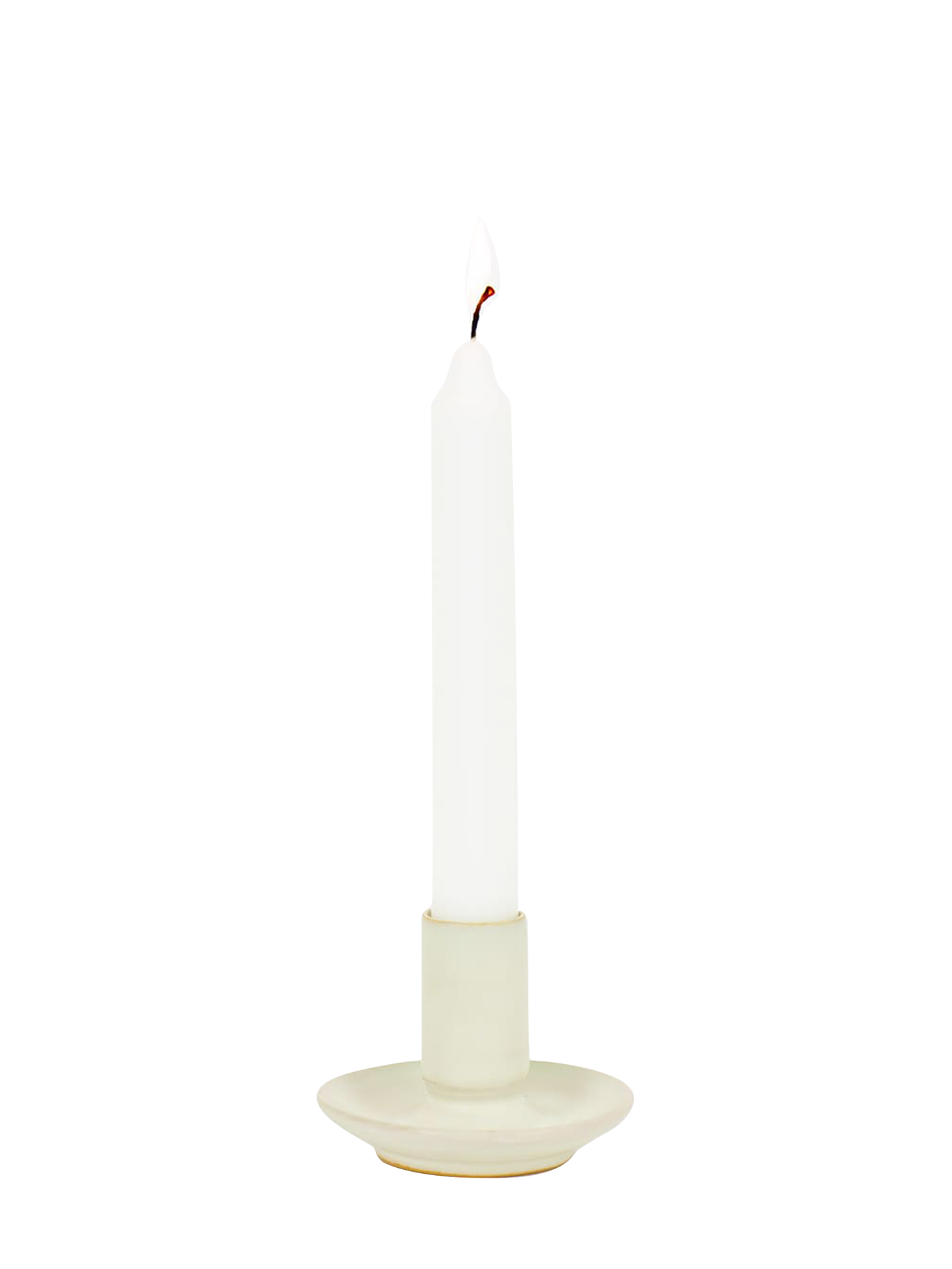 Hera candle holder, beige