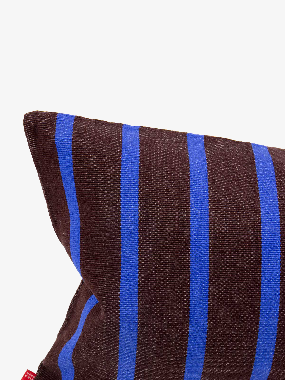 America Small Cushion Cover (30x50cm), brown/blue