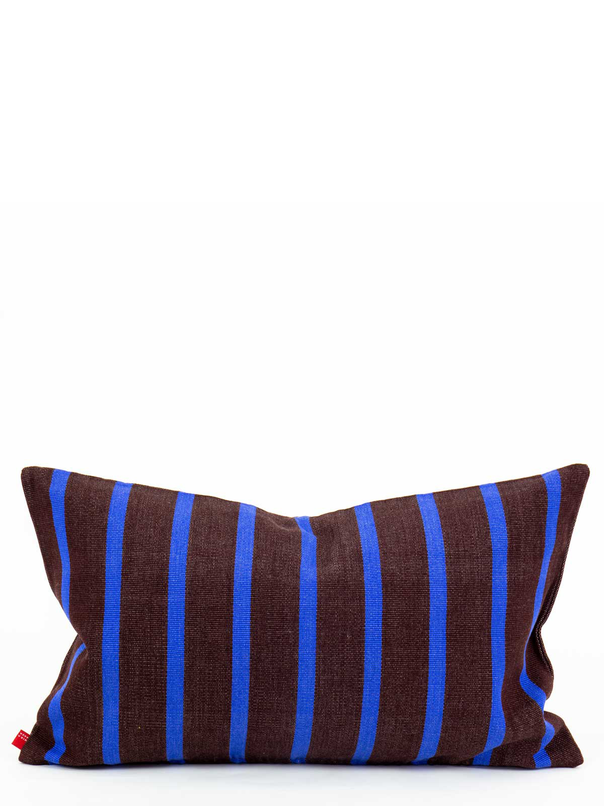 America Small Cushion Cover (30x50cm), brown/blue