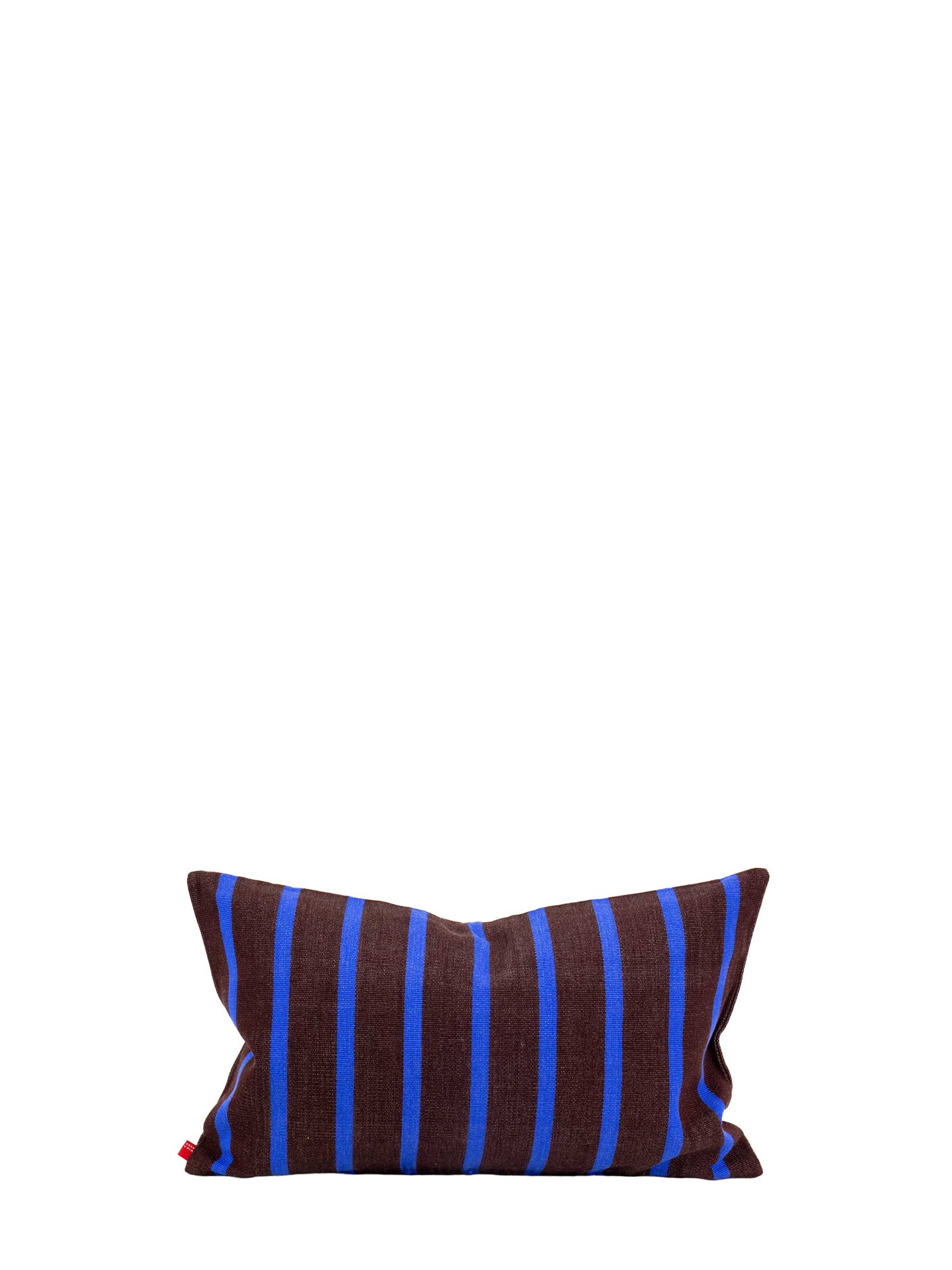 America Small Cushion Cover (30x50cm), brown/blue