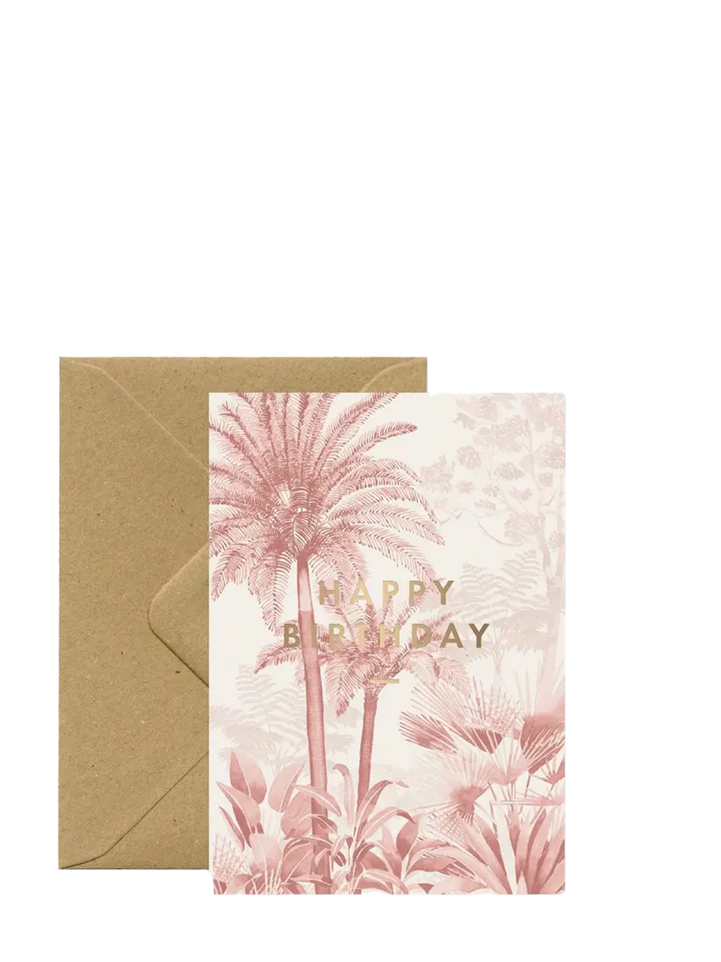 Pink Forest, birthday card