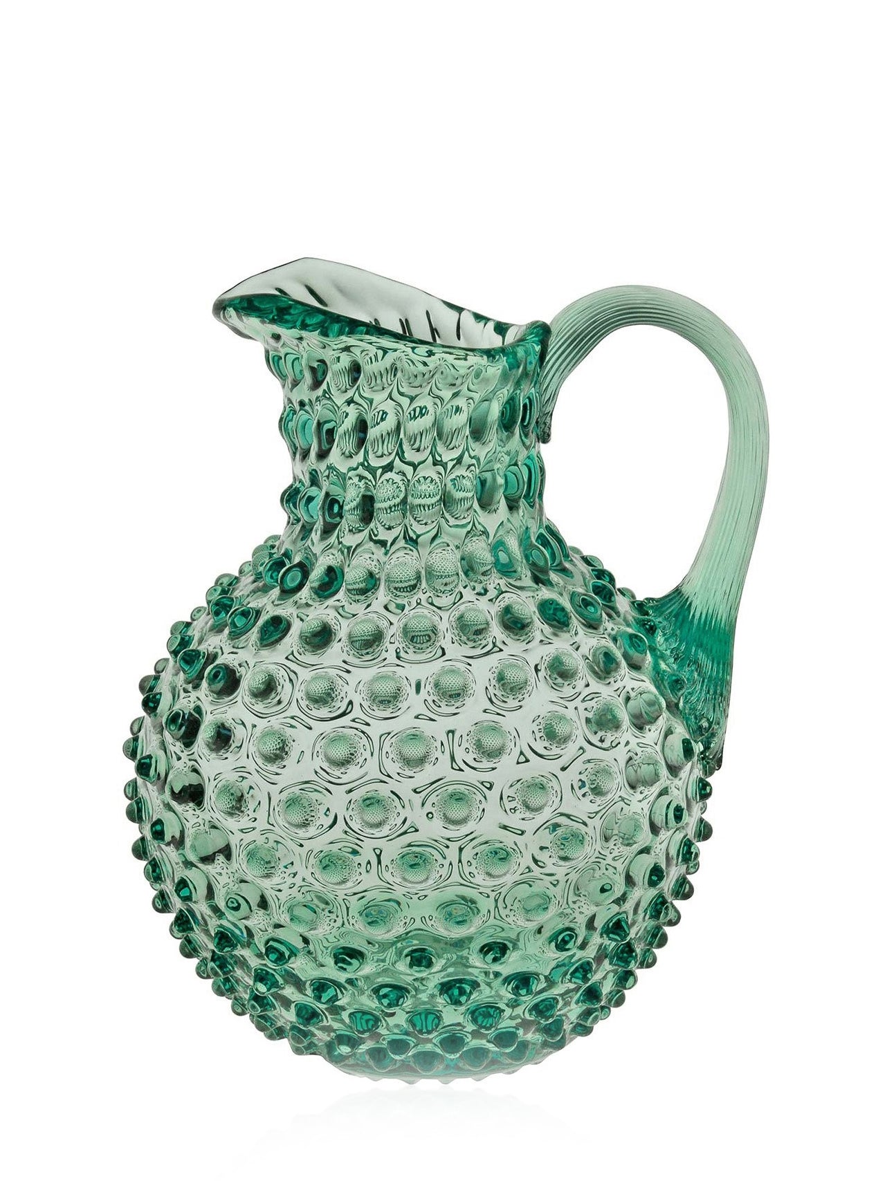 Anna von Lipa: Paris hobnail jug 2 L, beryl green