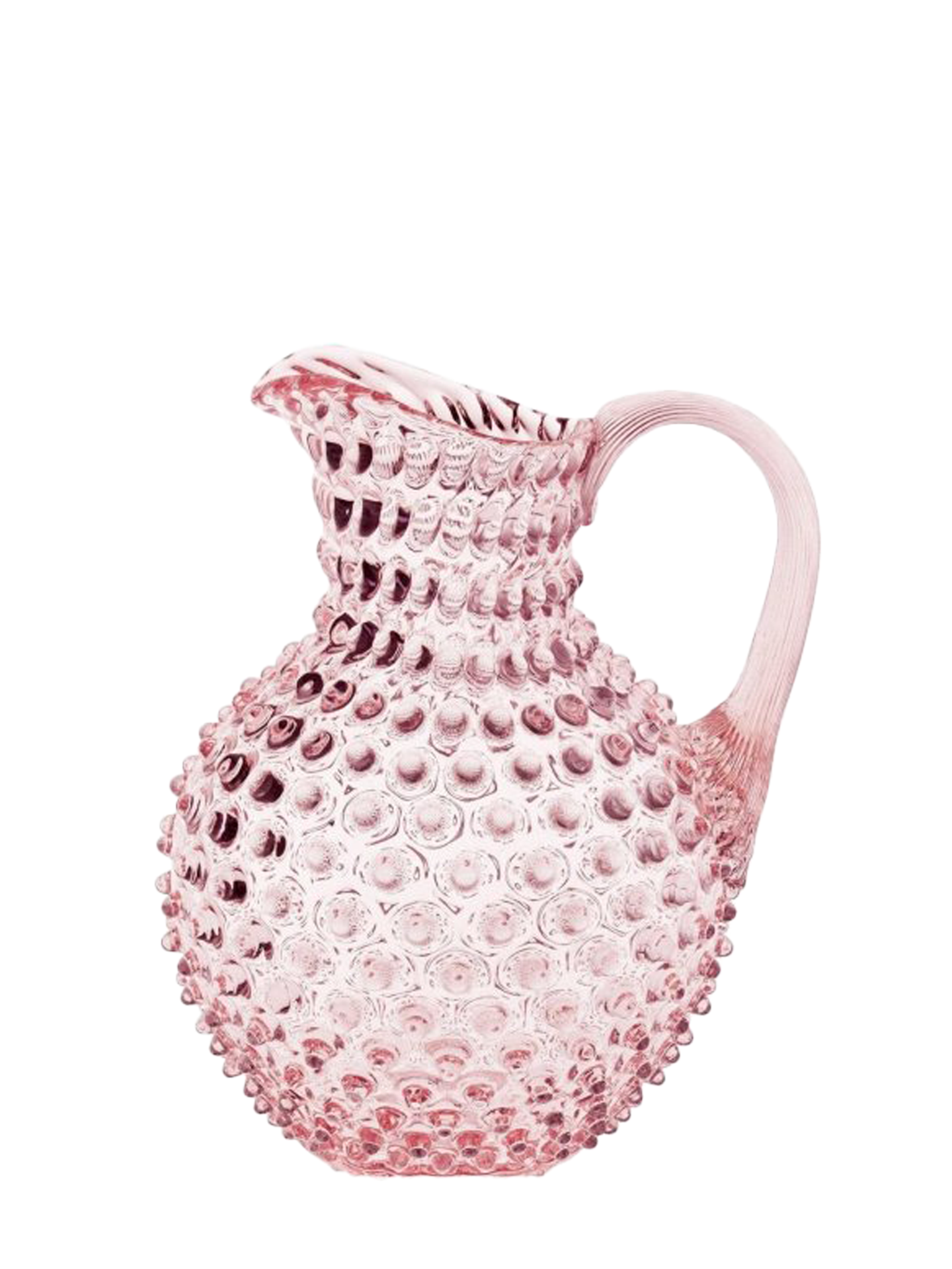 ANNA VON LIPA: Paris hobnail jug 2 L, Rosa