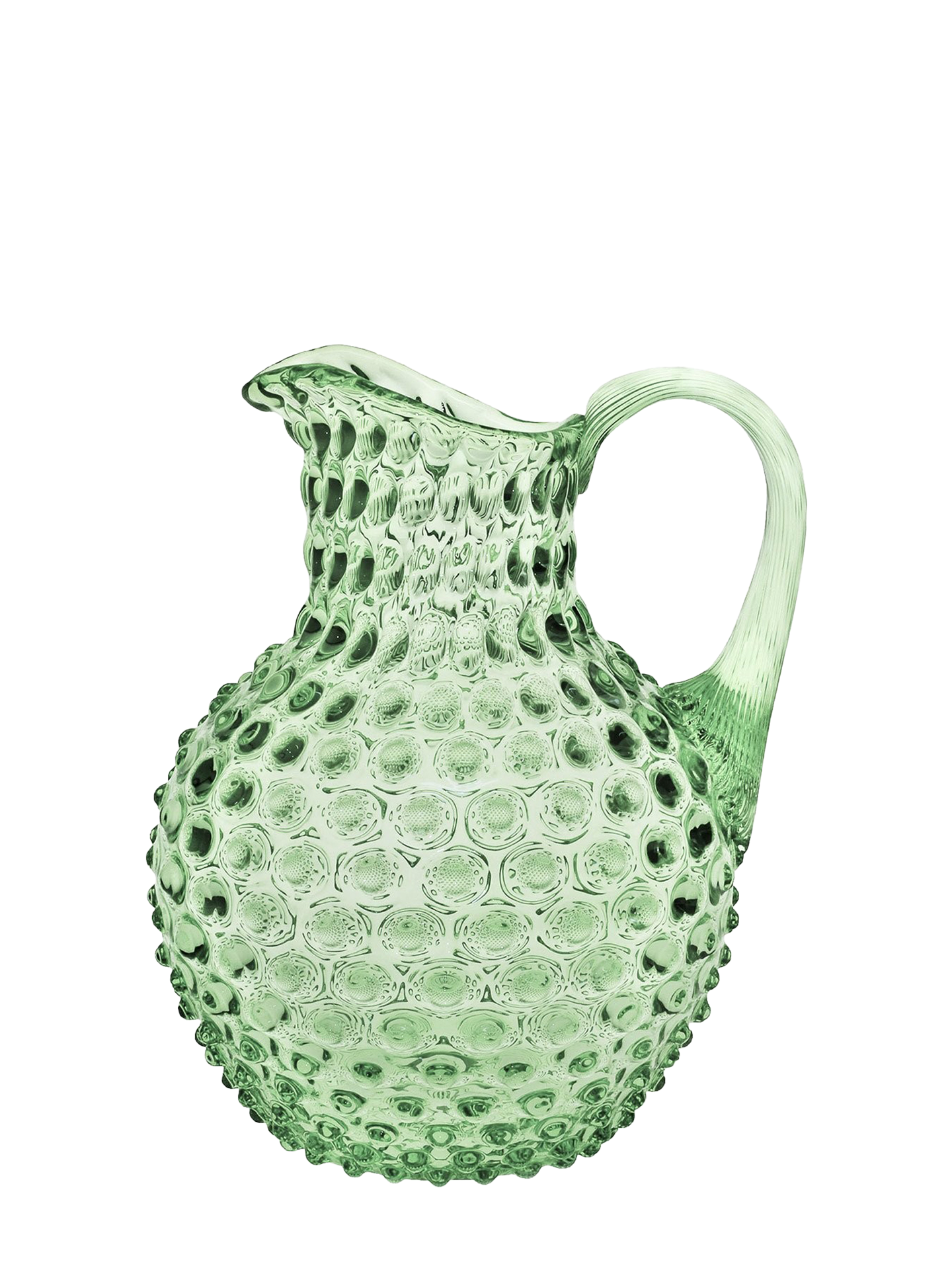 Paris hobnail jug 2 L, Light green
