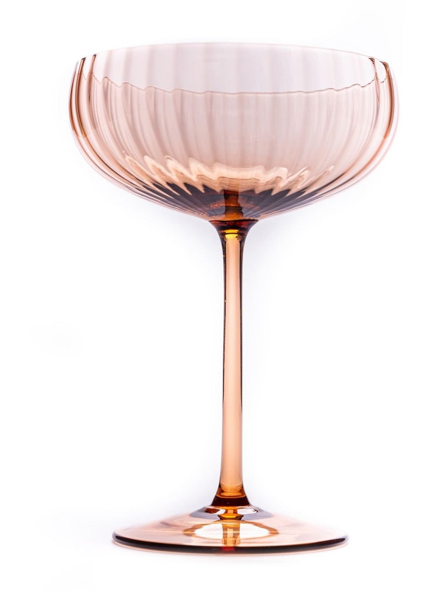Lyon champagne saucer, brown (new)