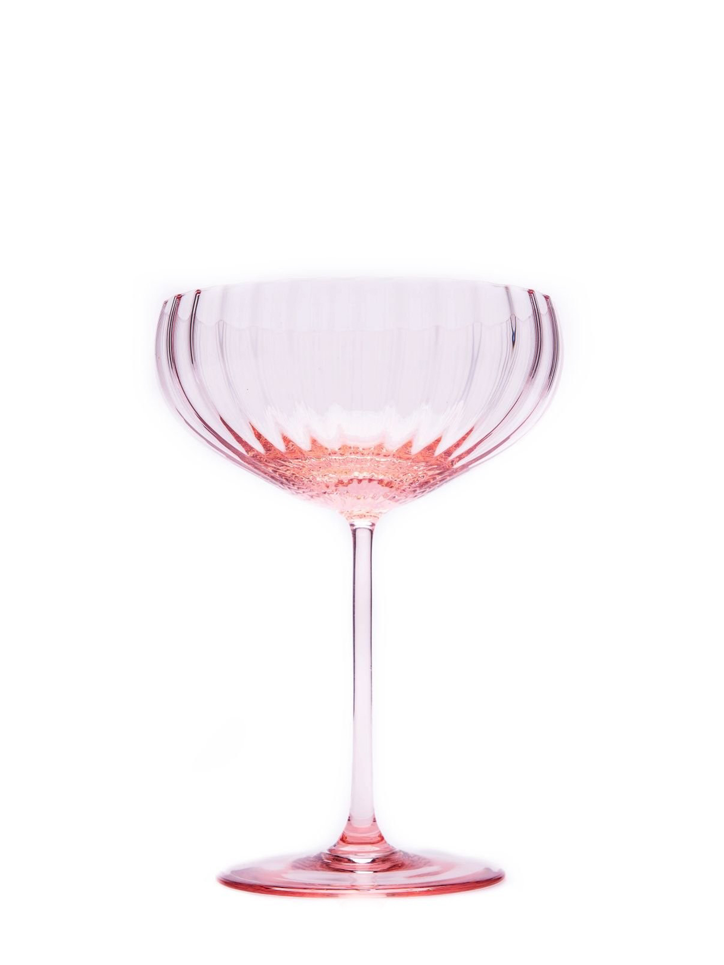 Lyon champagne saucer, rosa
