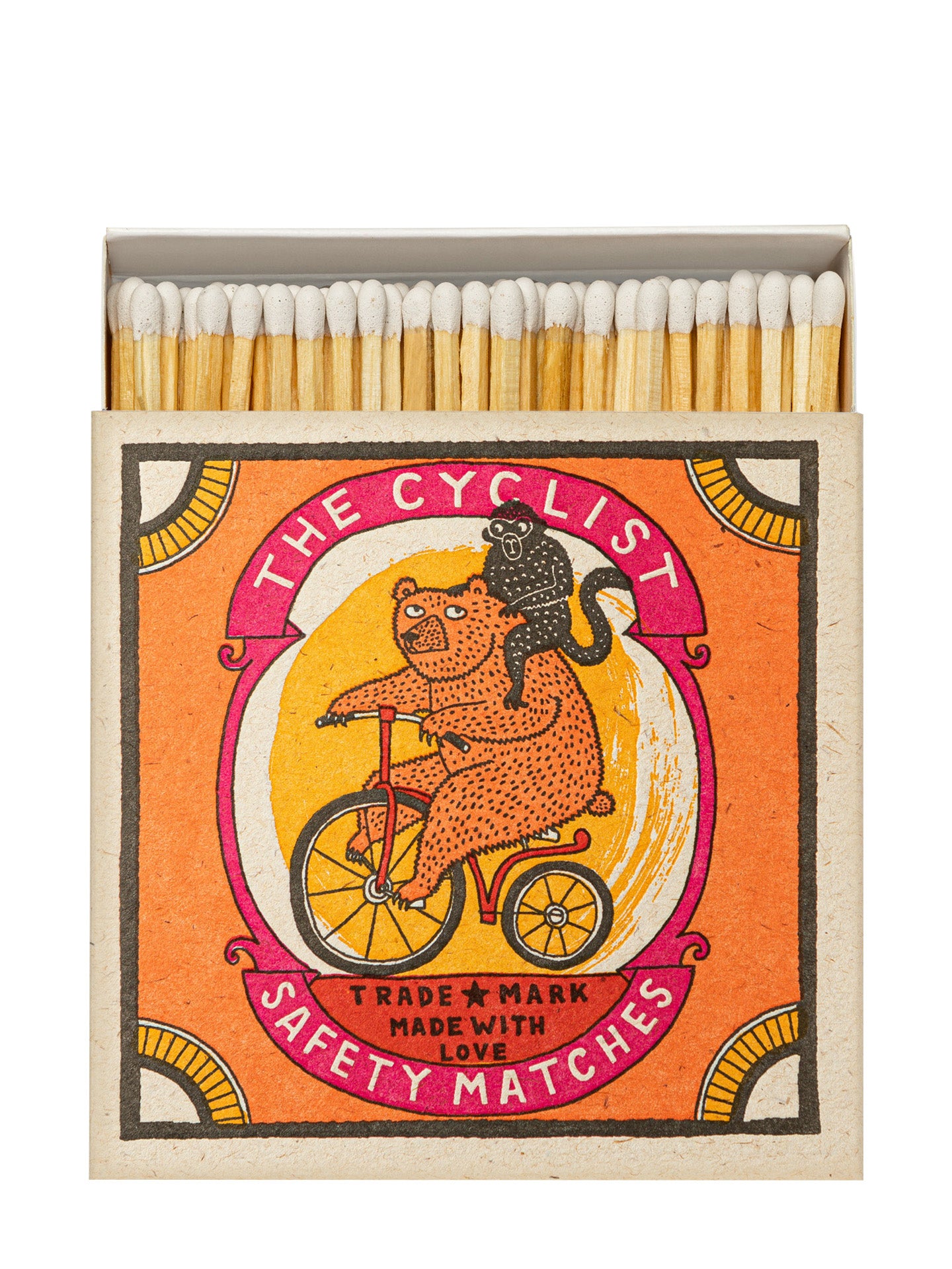The Cyclist matchbox