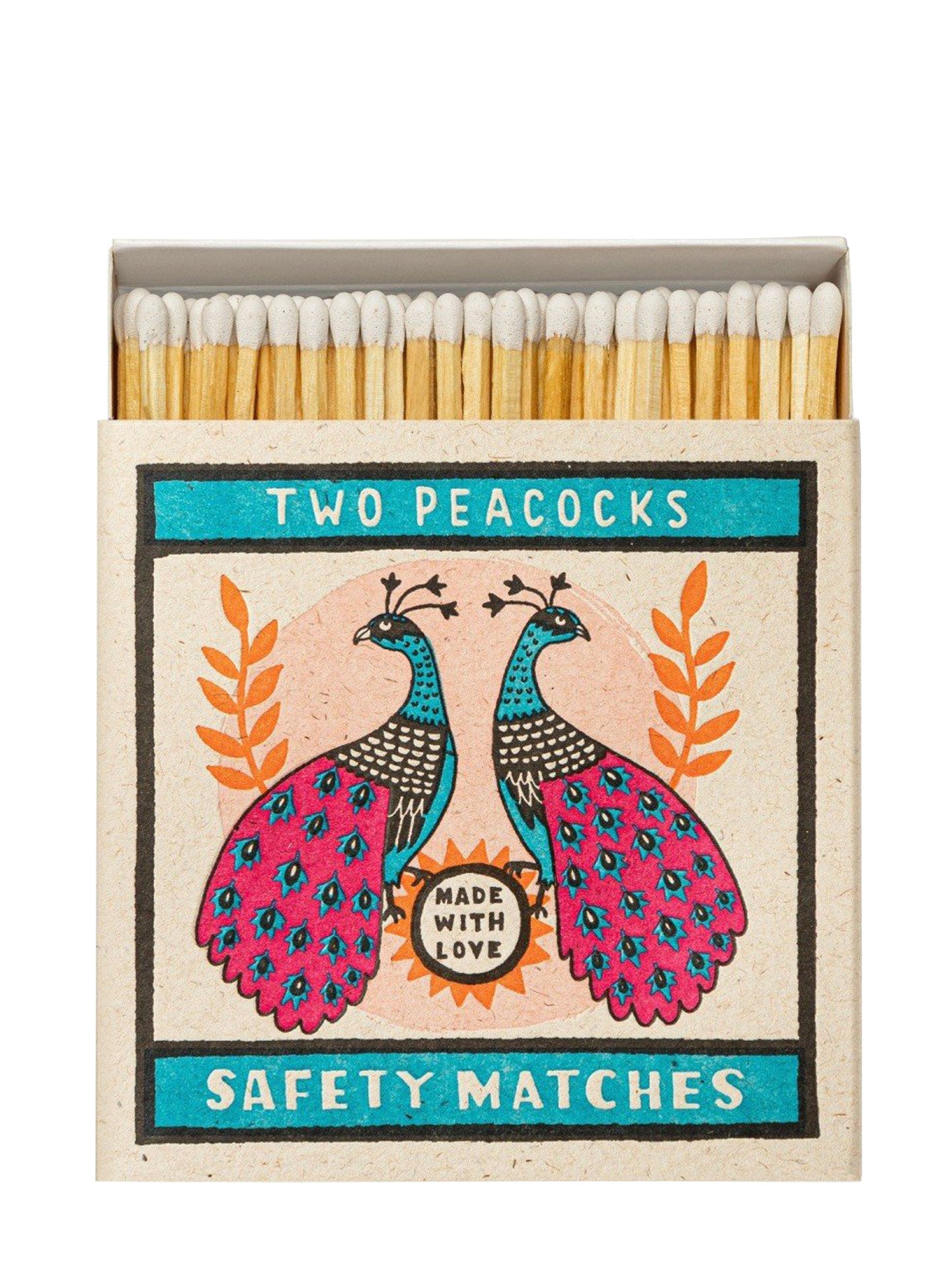 Two Peacocks matchbox