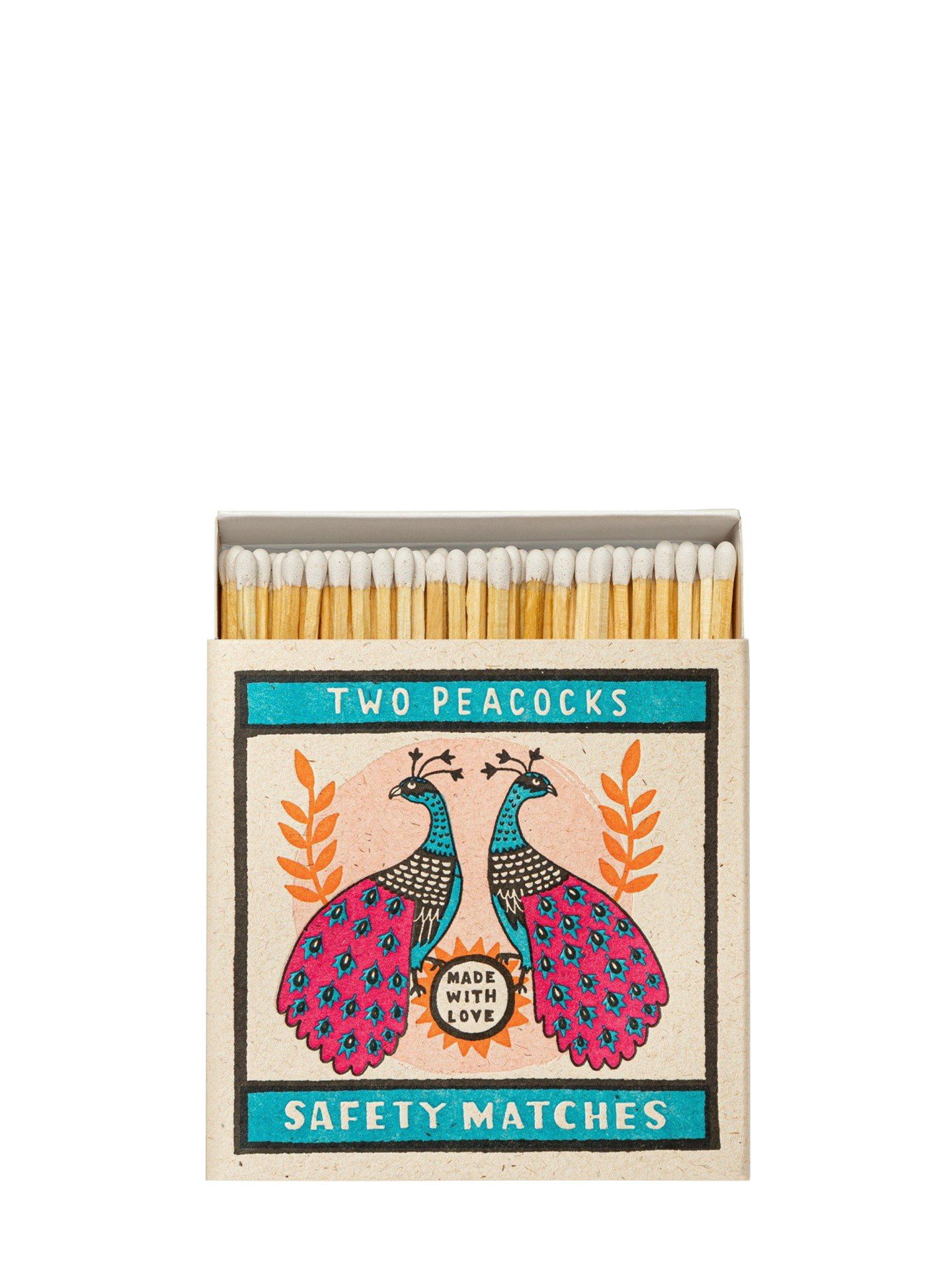 Two Peacocks matchbox