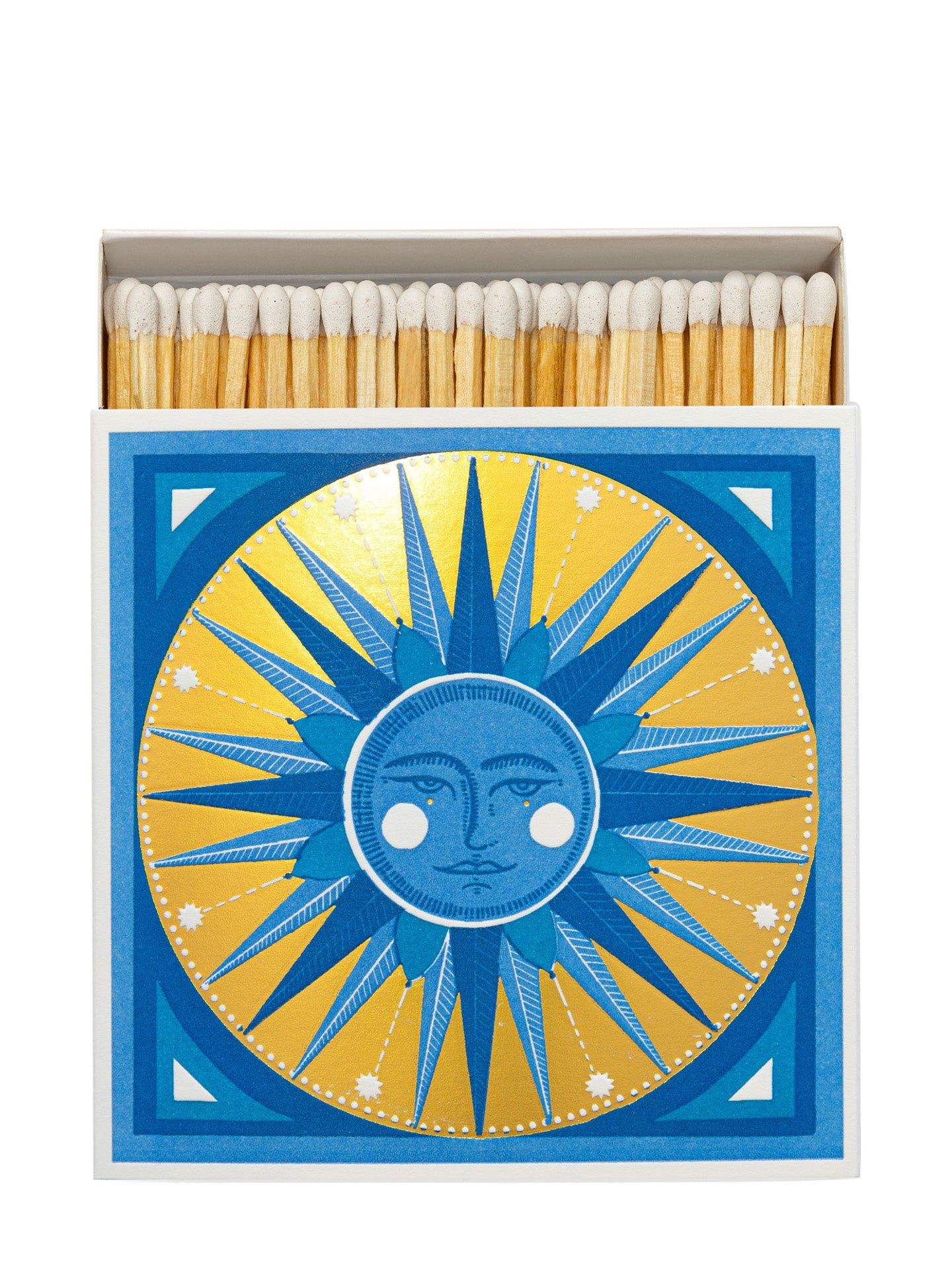 Golden Sun matchbox