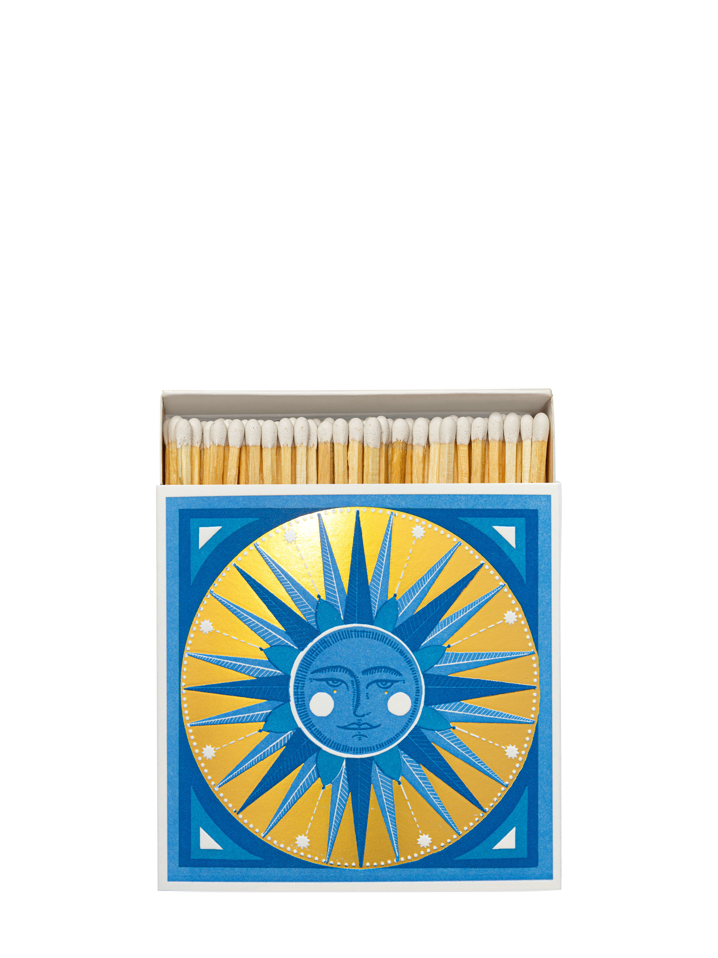 Golden Sun matchbox