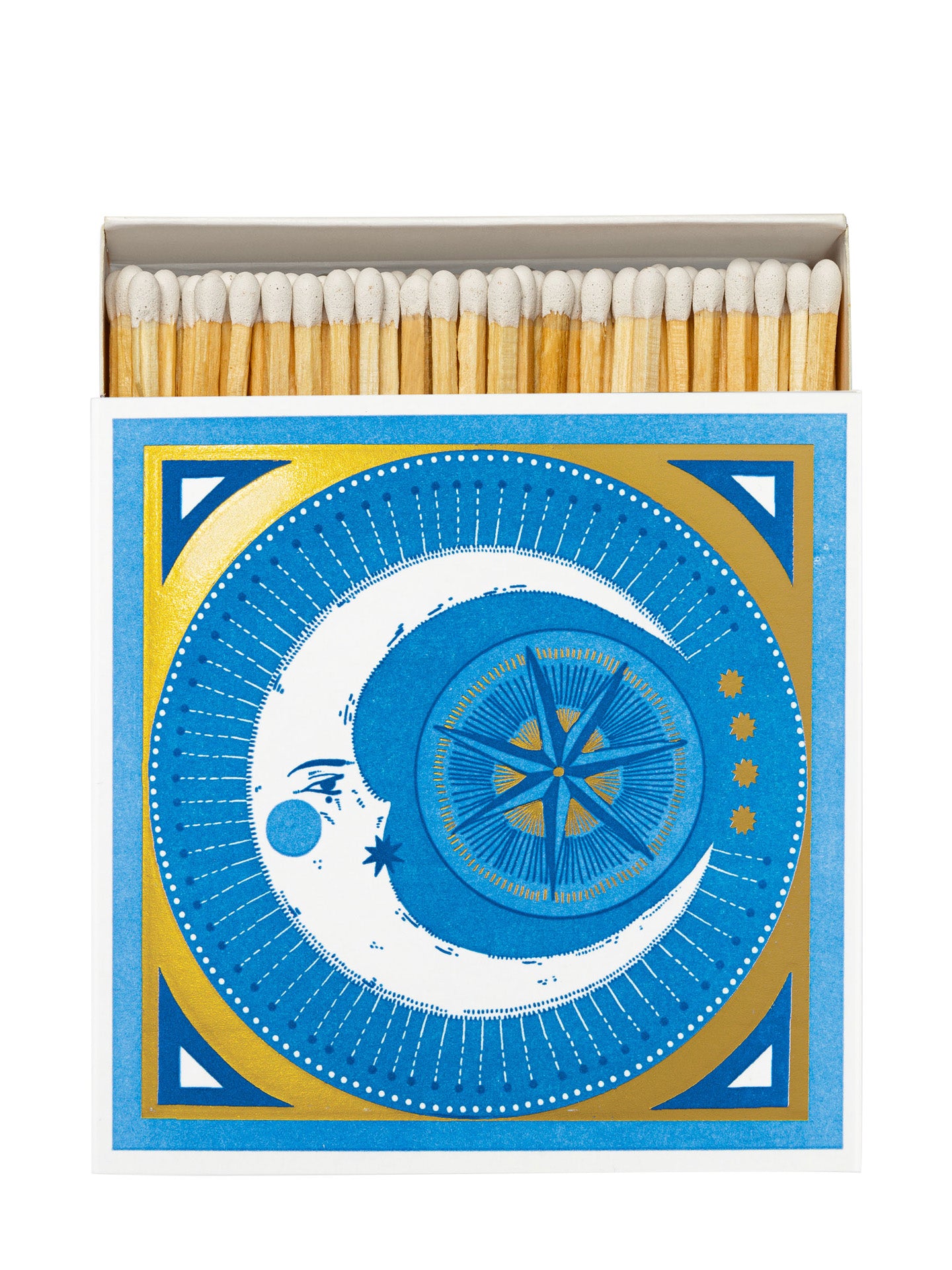 Golden Moon matchbox