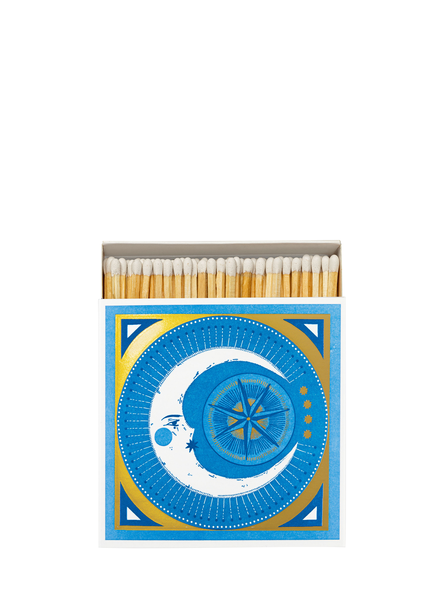 Golden Moon matchbox