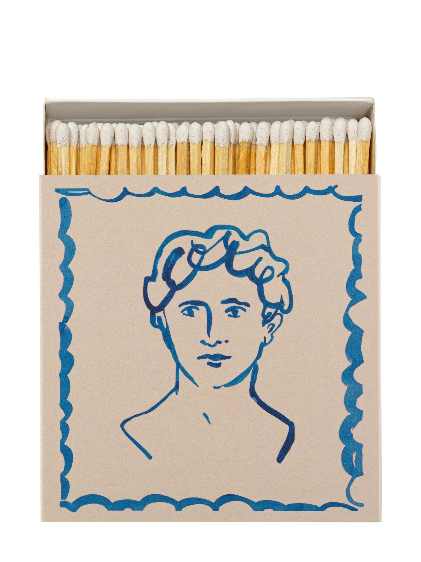 Handsome matchbox by Wanderlust Paper Co.