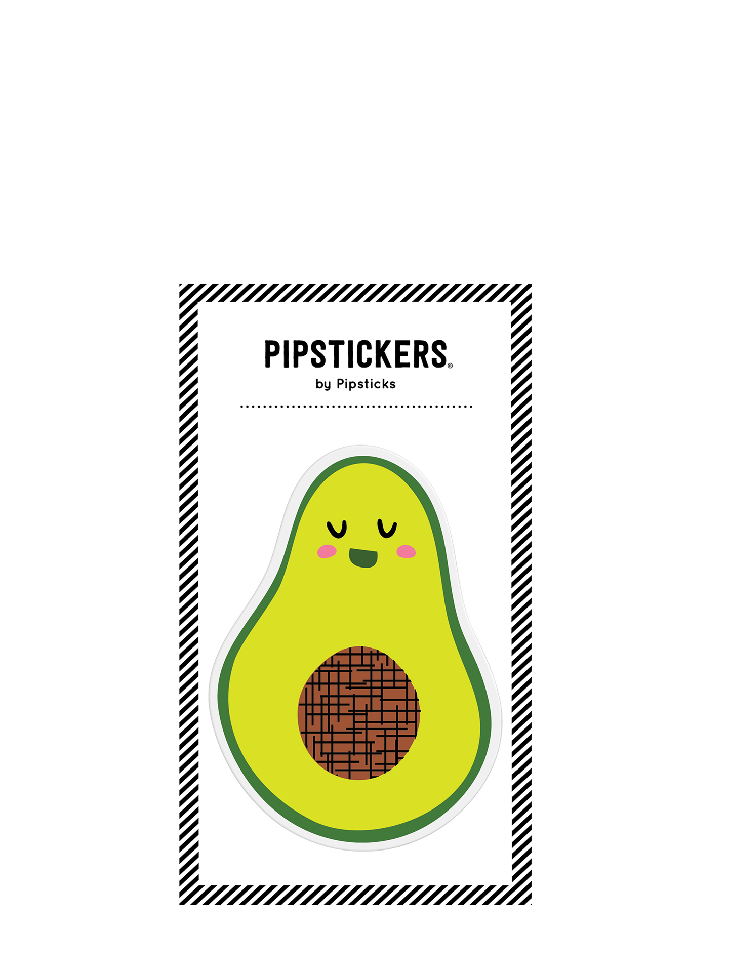 Avocado Big Puffy Sticker