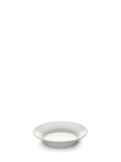 Silhouette deep side plate, soft white (18,5cm)