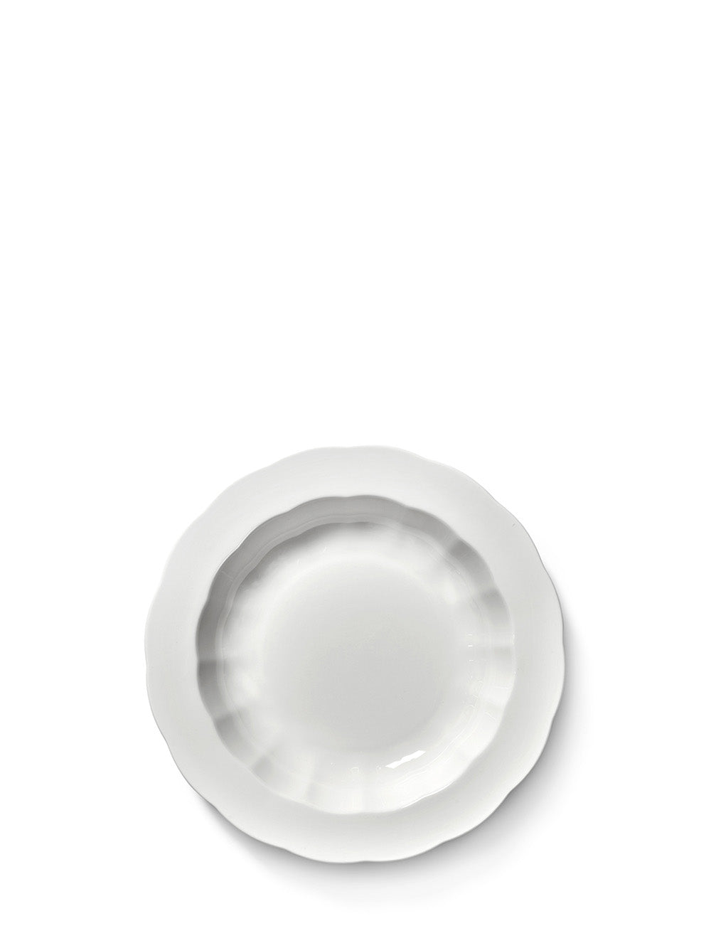 Silhouette deep large pasta plate, soft white (23,7cm)