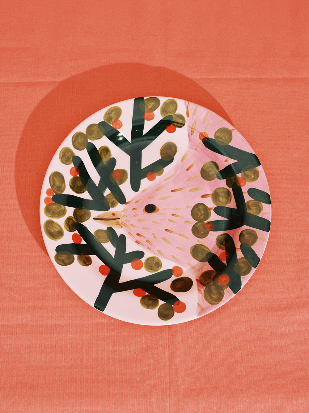 Jane January dinner plate N°01, 2 colours