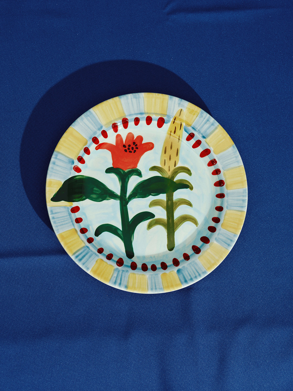 Jane January dinner plate N°01, 2 colours