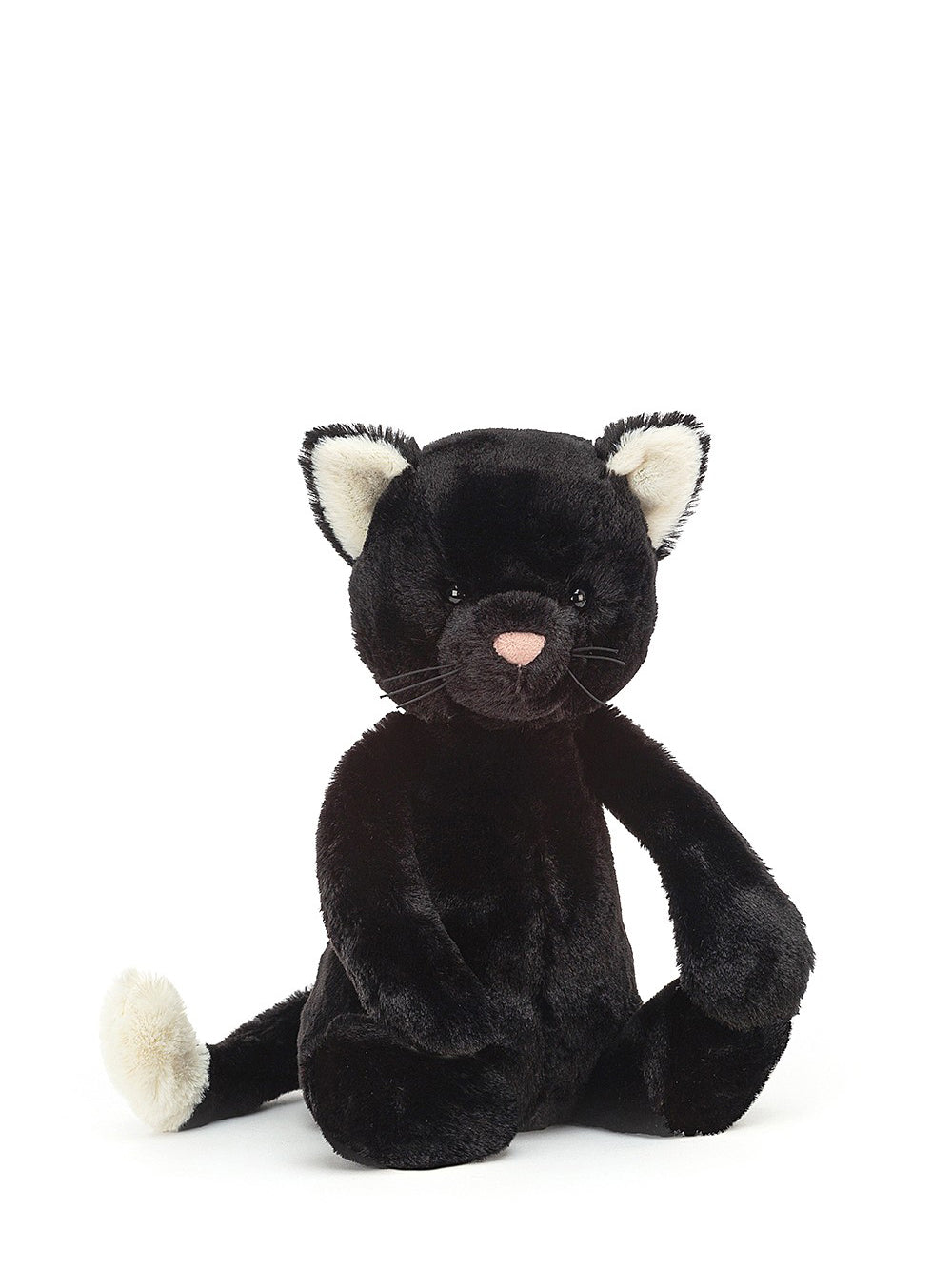 Jellycat Bashful Cream Kitten Stuffed Animal, Medium