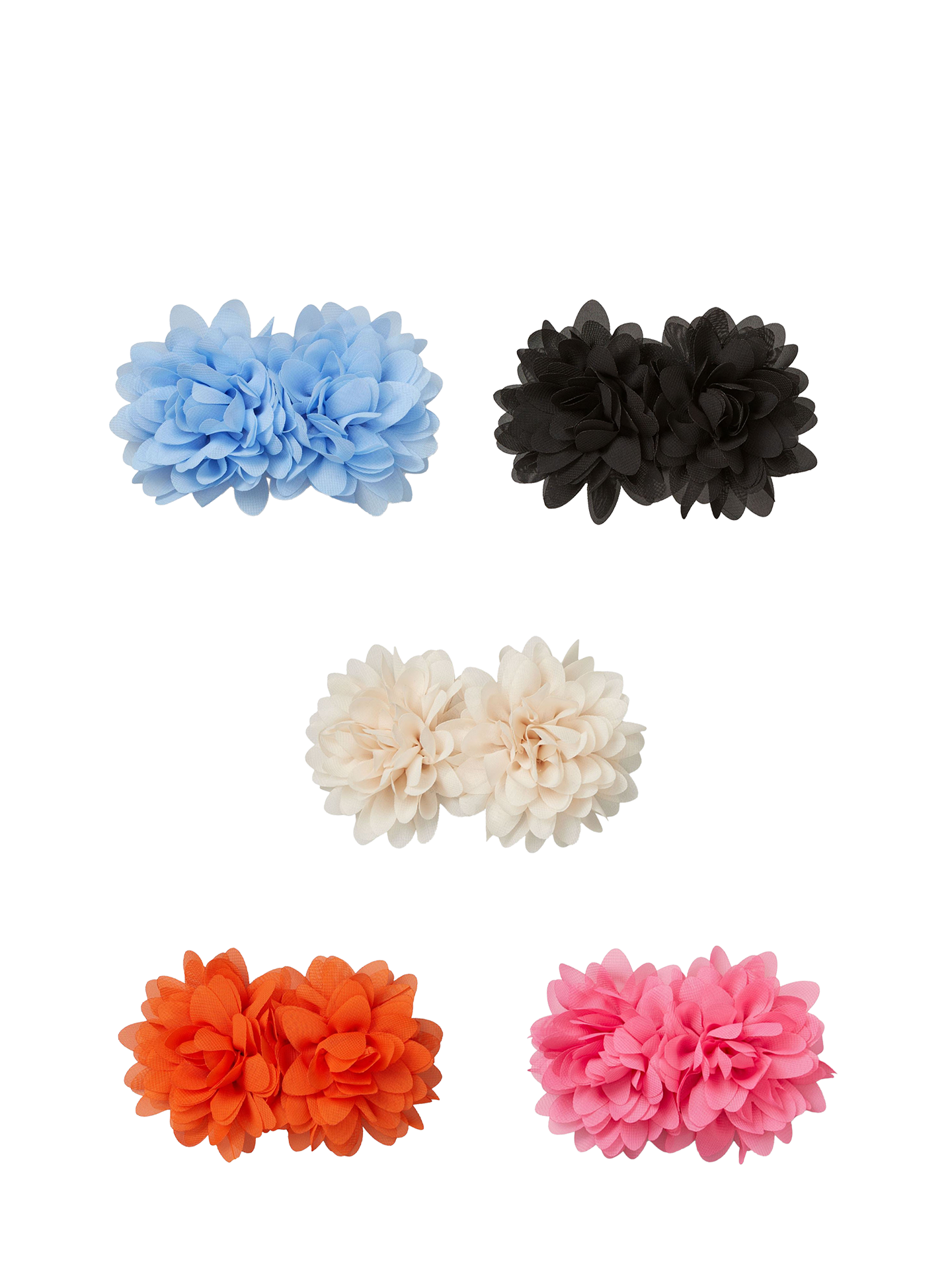 Arabella Flower Hair Clip, 5 colours