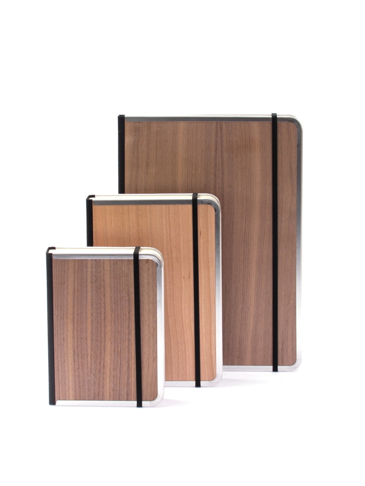 Notebook basic Wood, light (3 sizes), blank paper