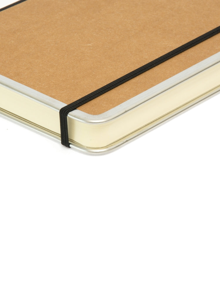 Notebook basic, natural brown, blank paper