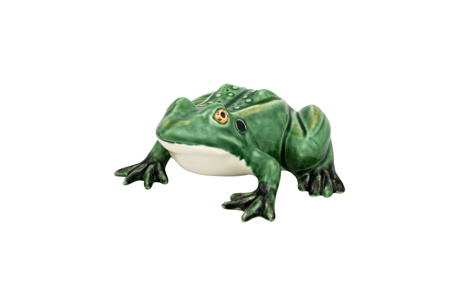 Ceramic frog, medium