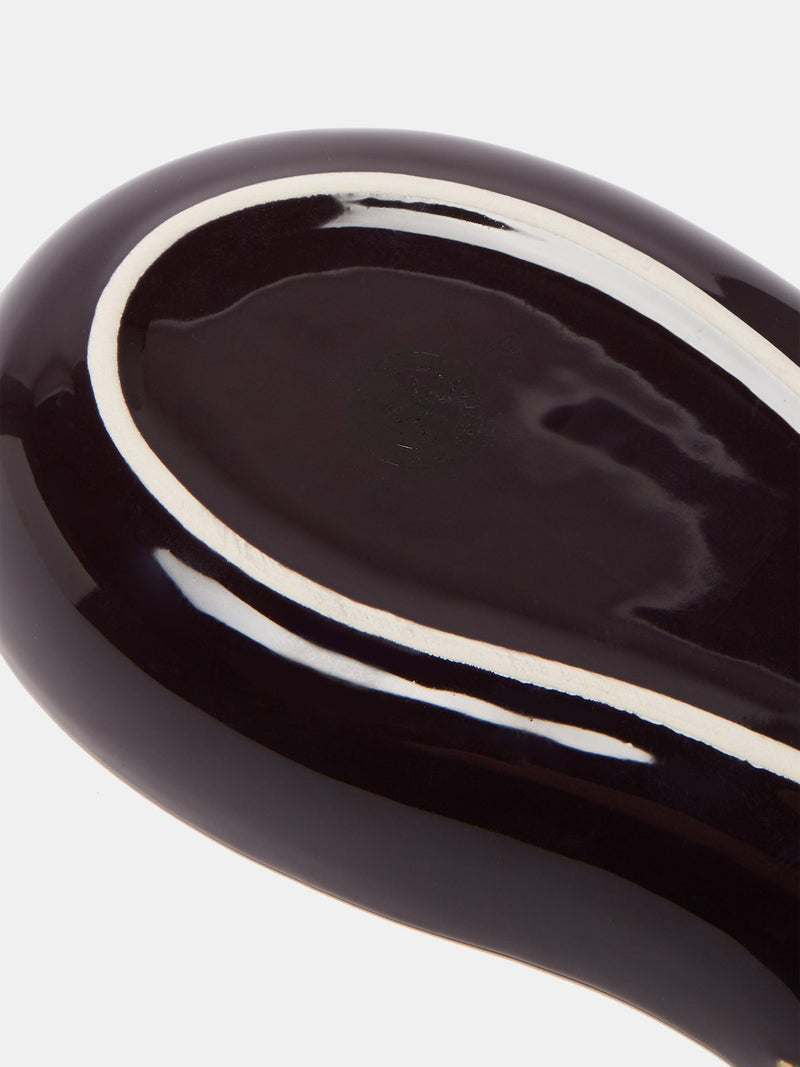 Aubergine Platter (24,5cm), purple