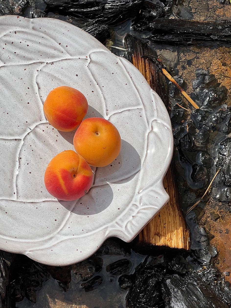 Artichoke Dessert Plate (23,5 cm), white