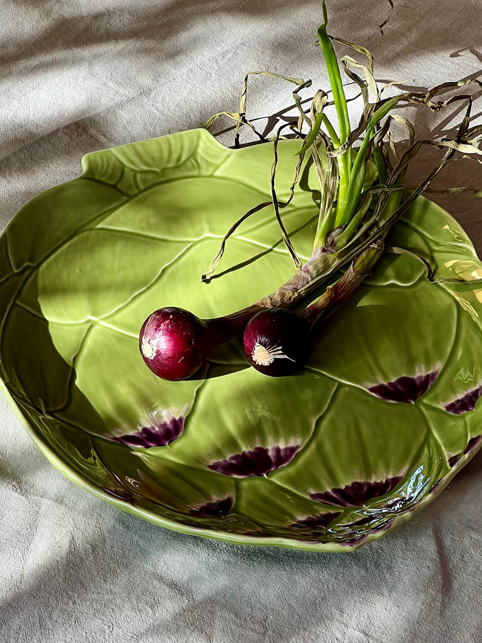 Artichoke Platter (41 cm), green